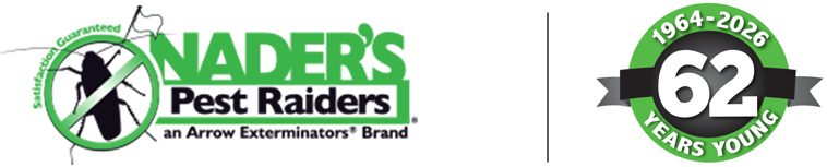 Nader's Pest Raiders logo